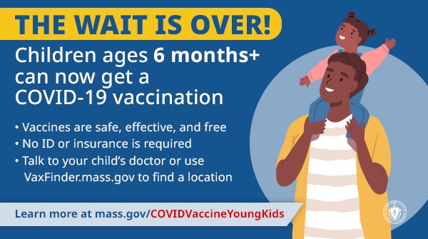Image describing the children ages six months through four years old can now receive the COVID-19 vaccine. Image describing the children ages six months through four years old can now receive the COVID-19 vaccine.